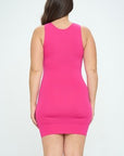 Yelete Seamless Long Tank Slip Dress