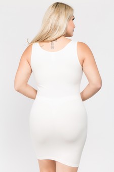 Yelete Seamless Long Tank Slip Dress