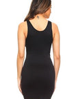 Yelete Seamless Long Tank Slip Dress
