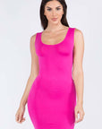 Yelete Seamless Long Tank Slip Dress