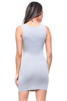 Yelete Seamless Long Tank Slip Dress