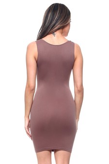 Yelete Seamless Long Tank Slip Dress