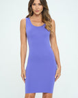 Yelete Seamless Long Tank Slip Dress
