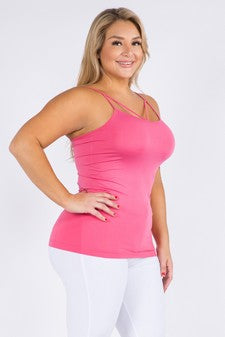 Yelete Strappy Detail Seamless Cami Top