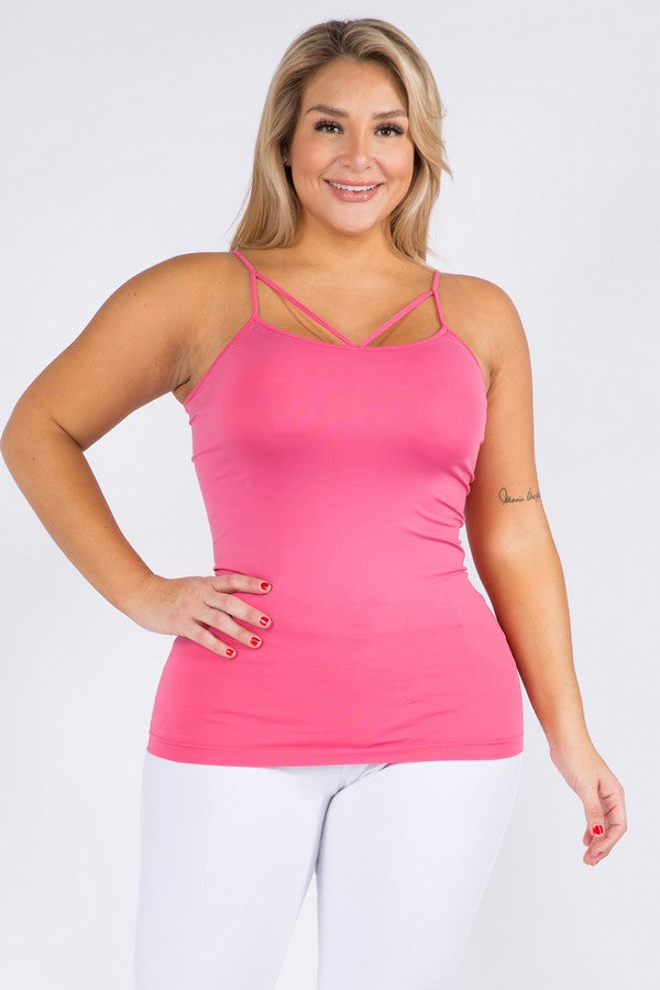 Yelete Strappy Detail Seamless Cami Top