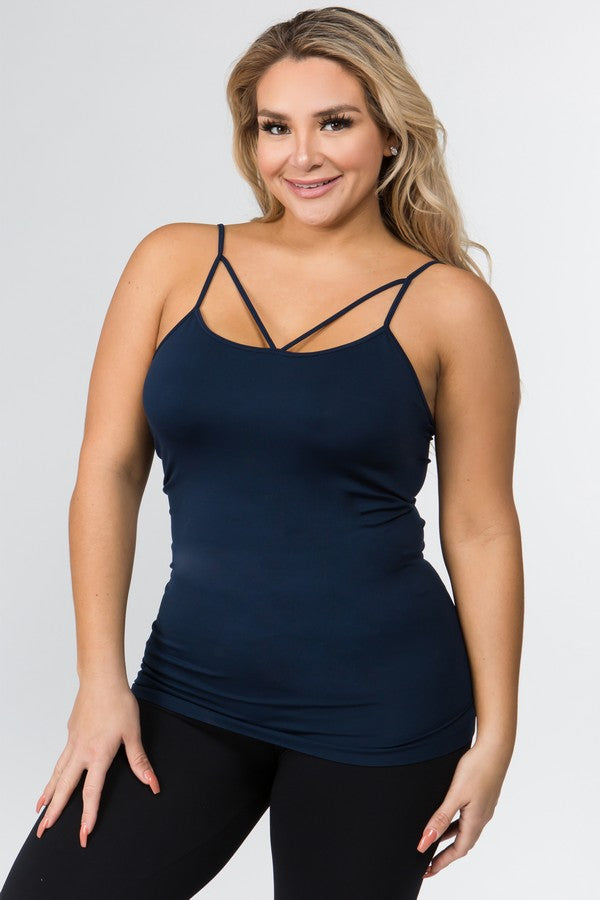 Yelete Strappy Detail Seamless Cami Top