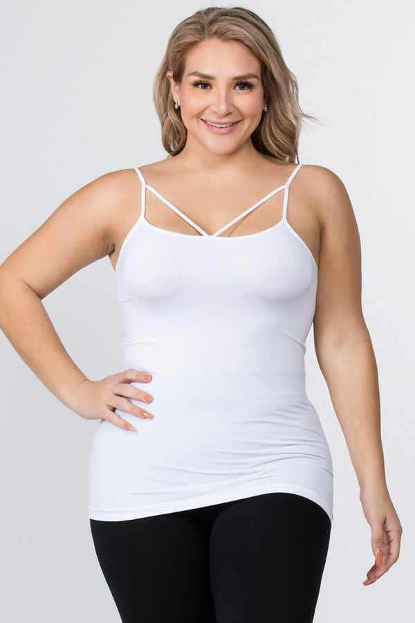 Yelete Strappy Detail Seamless Cami Top