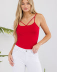 Yelete Strappy Detail Seamless Cami Top