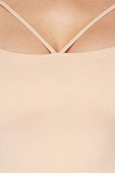 Yelete Strappy Detail Seamless Cami Top