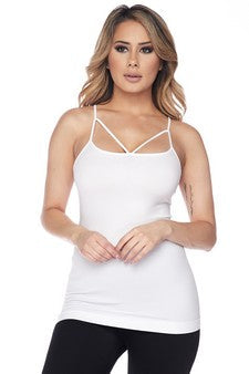 Yelete Strappy Detail Seamless Cami Top