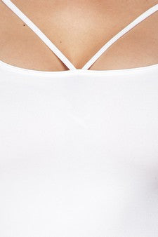Yelete Strappy Detail Seamless Cami Top