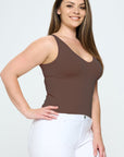 Yelete Reversible V-Neck & Scoop Neck Seamless Tank