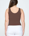 Yelete Reversible V-Neck & Scoop Neck Seamless Tank