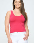Yelete Reversible V-Neck & Scoop Neck Seamless Tank