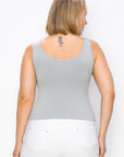Yelete Reversible V-Neck & Scoop Neck Seamless Tank