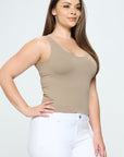 Yelete Reversible V-Neck & Scoop Neck Seamless Tank