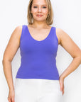 Yelete Reversible V-Neck & Scoop Neck Seamless Tank