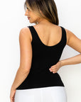 Yelete Reversible V-Neck & Scoop Neck Seamless Tank