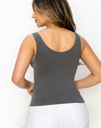 Yelete Reversible V-Neck & Scoop Neck Seamless Tank