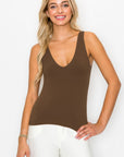 Yelete Reversible V-Neck & Scoop Neck Seamless Tank
