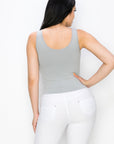Yelete Reversible V-Neck & Scoop Neck Seamless Tank