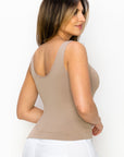 Yelete Reversible V-Neck & Scoop Neck Seamless Tank