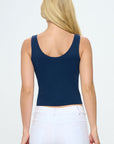 Yelete Reversible V-Neck & Scoop Neck Seamless Tank