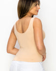 Yelete Reversible V-Neck & Scoop Neck Seamless Tank