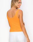 Yelete Reversible V-Neck & Scoop Neck Seamless Tank