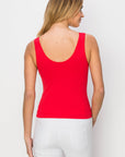 Yelete Reversible V-Neck & Scoop Neck Seamless Tank