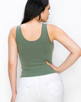 Yelete Reversible V-Neck & Scoop Neck Seamless Tank