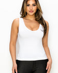 Yelete Reversible V-Neck & Scoop Neck Seamless Tank