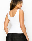 Yelete Reversible V-Neck & Scoop Neck Seamless Tank