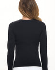 Yelete Soft Seamless Long Sleeve Layering Top | Regular & Plus