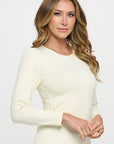 Yelete Soft Seamless Long Sleeve Layering Top | Regular & Plus
