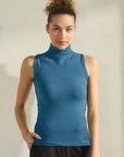 Yelete Soft Seamless Mock Neck Tank | Regular & Plus