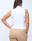 Yelete Soft Seamless Mock Neck Tank | Regular & Plus