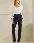 Yelete Sculpted Chic Seamless Long Sleeve Top