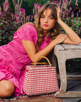 The Srikandi Ruffle Dress In Guava Pink
