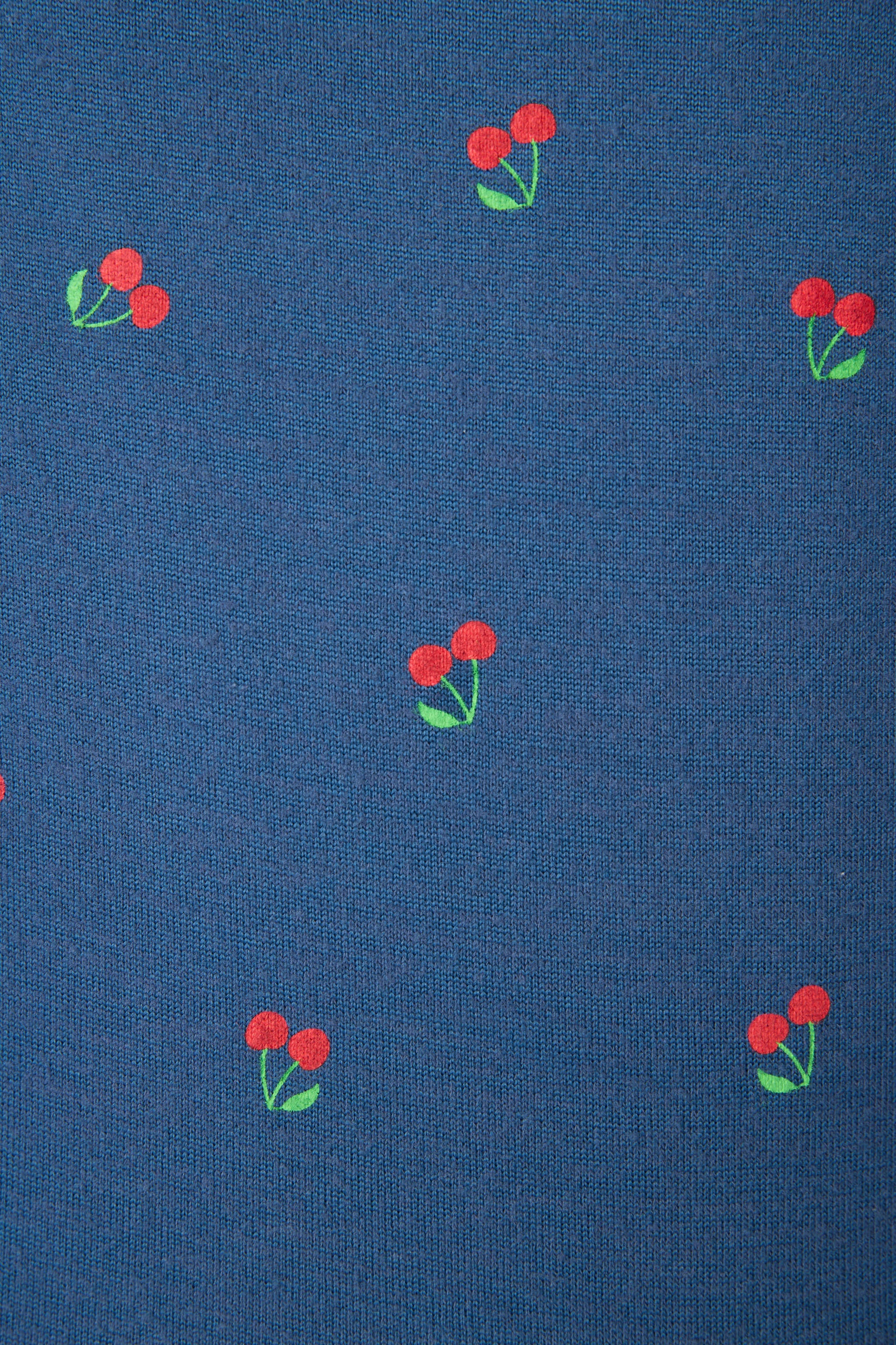 P.J. Salvage Star Spangled Summer True Navy Cherry Print PJ Set