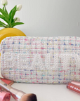 Beauty Large - White Tweed
