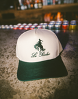 Le Rodeo w Horse - Green Vintage Trucker Hat