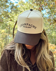 Champagne Problems - Black Vintage Trucker Hat - My Pampered Life Seattle