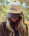 Champagne Problems - Black Vintage Trucker Hat - My Pampered Life Seattle