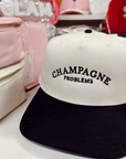 Champagne Problems - Black Vintage Trucker Hat - My Pampered Life Seattle