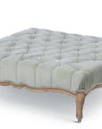 Park Hill Anais Velvet Upholstered Ottoman