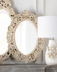 Park Hill | Vichy Hand Carved Wood Mirror - My Pampered Life Seattle