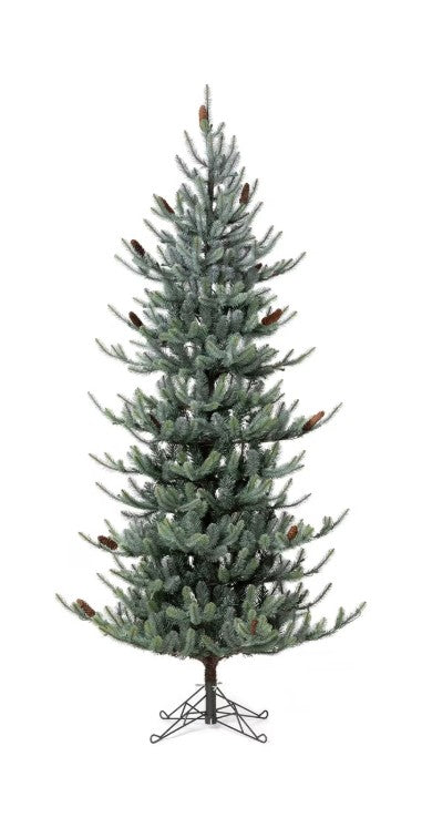 Park Hill | Blue Spruce Slim Christmas Tree 7.5'
