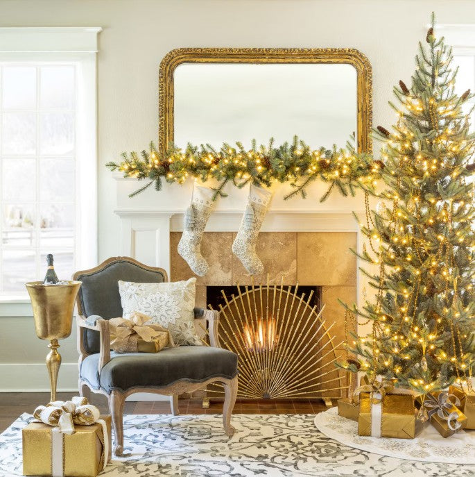 Park Hill | Blue Spruce Slim Christmas Tree 7.5'