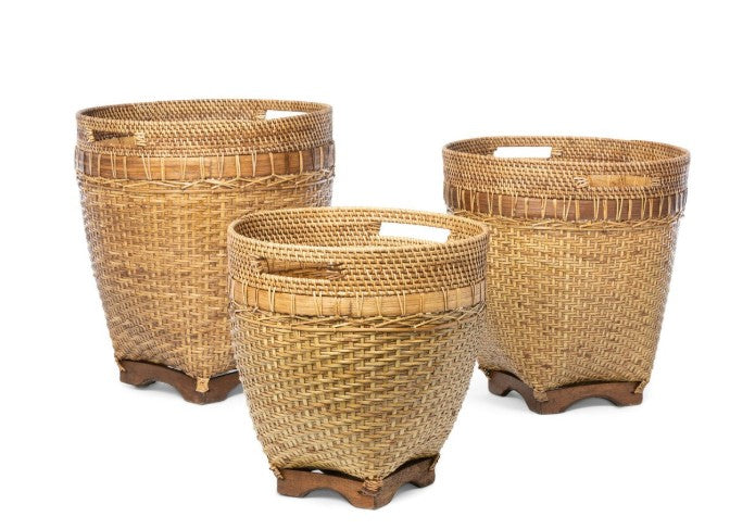 Park Hill | Lombok Rattan Baskets, Set of 3